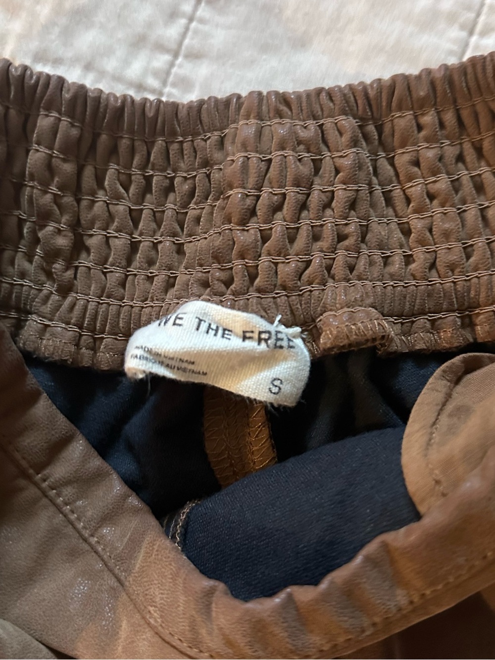 Free People Paradise Found Suede Skort - Picture 4 of 4